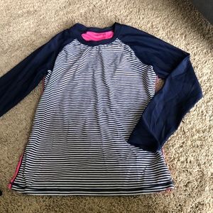 L/S swim top